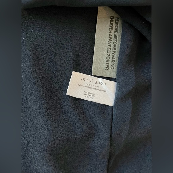 Monk & Lou Sleeveless Tie Waist Dress - Picture 6 of 6